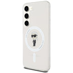 Karl Lagerfeld MagSafe dėklas Galaxy S23 – skaidrus -- Samsung Galaxy S23