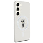 Karl Lagerfeld MagSafe dėklas Galaxy S23 – skaidrus -- Samsung Galaxy S23