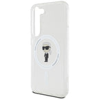Karl Lagerfeld MagSafe dėklas Galaxy S23 – skaidrus -- Samsung Galaxy S23