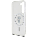 Karl Lagerfeld MagSafe dėklas Galaxy S23 – skaidrus -- Samsung Galaxy S23