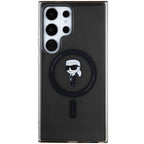 Karl Lagerfeld MagSafe dėklas Samsung Galaxy S24 Ultra – juodas