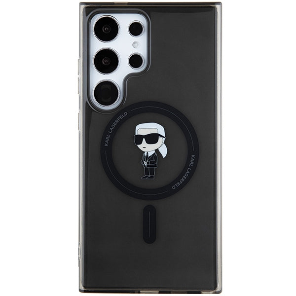 Karl Lagerfeld MagSafe dėklas Samsung Galaxy S24 Ultra – juodas