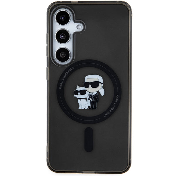 Karl Lagerfeld MagSafe dėklas Galaxy S24 – juodas