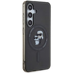 Karl Lagerfeld MagSafe dėklas Galaxy S24 – juodas