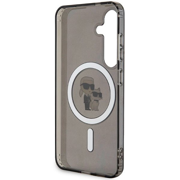 Karl Lagerfeld MagSafe dėklas Galaxy S24 – juodas