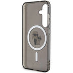 Karl Lagerfeld MagSafe dėklas Galaxy S24 – juodas