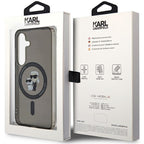 Karl Lagerfeld MagSafe dėklas Galaxy S24 – juodas