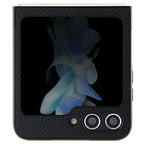 Hello Kitty Metal Logo dėklas Galaxy Z Flip5 – juodas -- Samsung Galaxy Z Flip 5