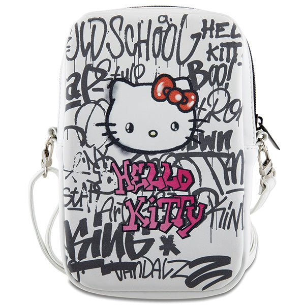 Hello Kitty Graffiti Kitty Head krepšys - baltas -- Uncategorized