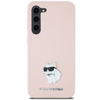 Karl Lagerfeld dėklas Samsung Galaxy S23+ – rožinis