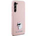 Karl Lagerfeld dėklas Samsung Galaxy S23+ – rožinis
