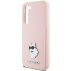 Karl Lagerfeld dėklas Samsung Galaxy S23+ – rožinis