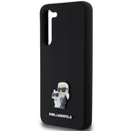 Karl Lagerfeld silikoninis dėklas Samsung Galaxy S23+ – juodas