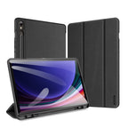 Dux Ducis Domo atverčiamas ir išmanusis miego dėklas, skirtas Samsung Galaxy Tab S9 - juodas