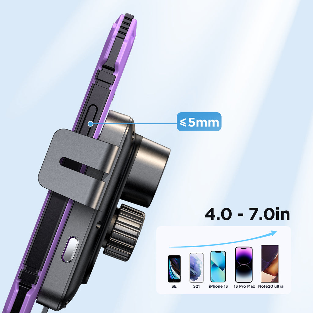 Joyroom JR-ZS219 elektrinis prietaisų skydelio laikiklis su 15W indukciniu įkrovikliu - juodas