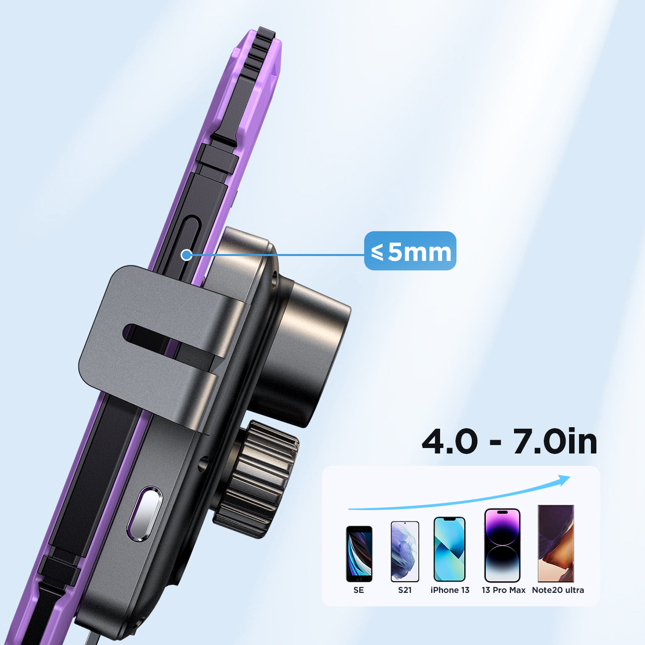 Joyroom JR-ZS219 elektrinis prietaisų skydelio laikiklis su 15W indukciniu įkrovikliu - juodas
