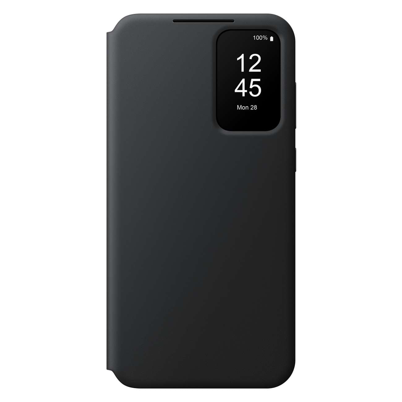 Samsung Smart View Wallet dėklas Galaxy A35 – juodas