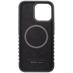 Audi odinis MagSafe dėklas iPhone 15 Pro – juodai raudonas