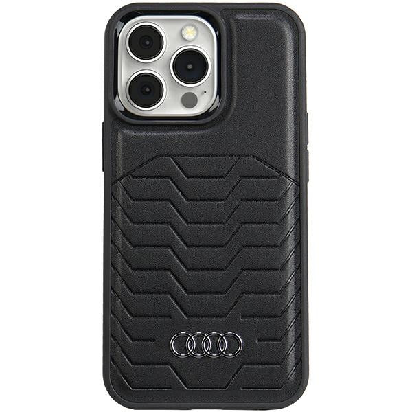 Audi MagSafe dėklas iPhone 13 Pro Max – juodas