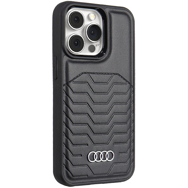Audi MagSafe dėklas iPhone 13 Pro Max – juodas