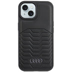 Audi MagSafe dėklas iPhone 15/14/13 – juodas