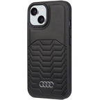 Audi MagSafe dėklas iPhone 15/14/13 – juodas