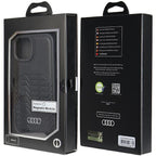 Audi MagSafe dėklas iPhone 15/14/13 – juodas