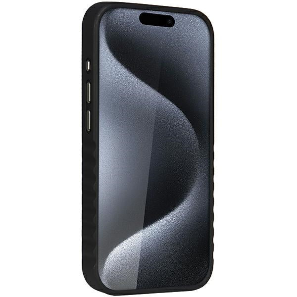 Audi MagSafe eko odos dėklas iPhone 15 Pro – juodas
