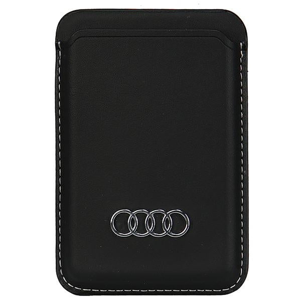 Audi magnetinė MagSafe piniginė kortelėms – juoda -- Cell phone cases and covers