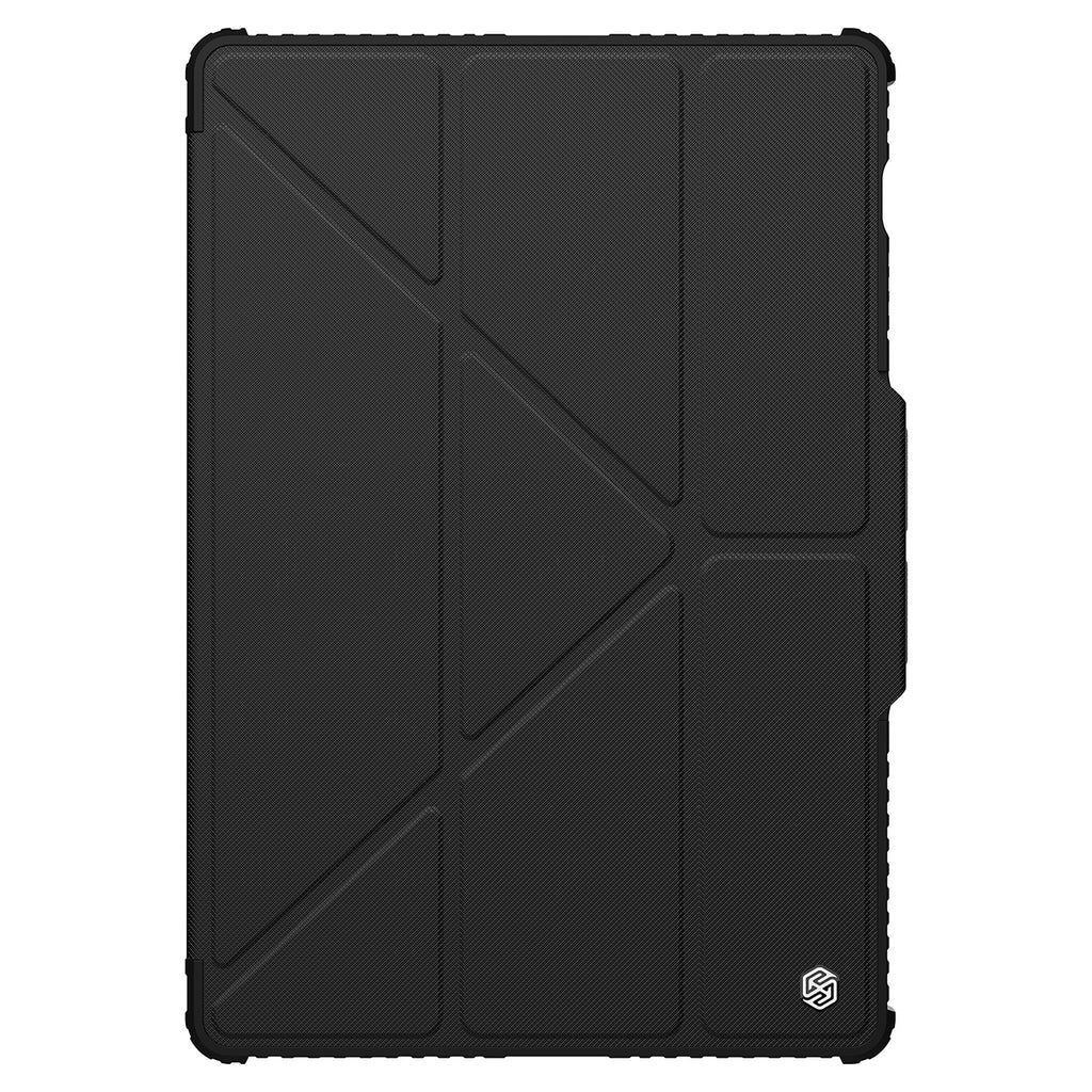 Nillkin Bumper Leather Case Pro dėklas Tab S9+ – juodas -- Samsung Galaxy Tab S9+