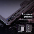 Nillkin Bumper Leather Case Pro dėklas Tab S9+ – juodas -- Samsung Galaxy Tab S9+