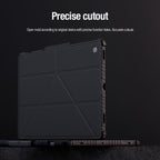 Nillkin Bumper Leather Case Pro dėklas Tab S9+ – juodas -- Samsung Galaxy Tab S9+