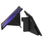 Nillkin Bumper Leather Case Pro dėklas Tab S9+ – juodas -- Samsung Galaxy Tab S9+