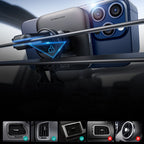 ESR Halolock magnetinis Qi2 automobilinis laikiklis su MagSafe 15W indukciniu įkrovikliu oro angoms, juodas -- Cell phone...