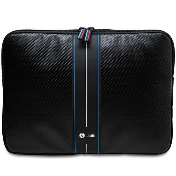 BMW Carbon & Blue Stripe rankovė 16" nešiojamajam kompiuteriui – juoda -- Laptop Bags