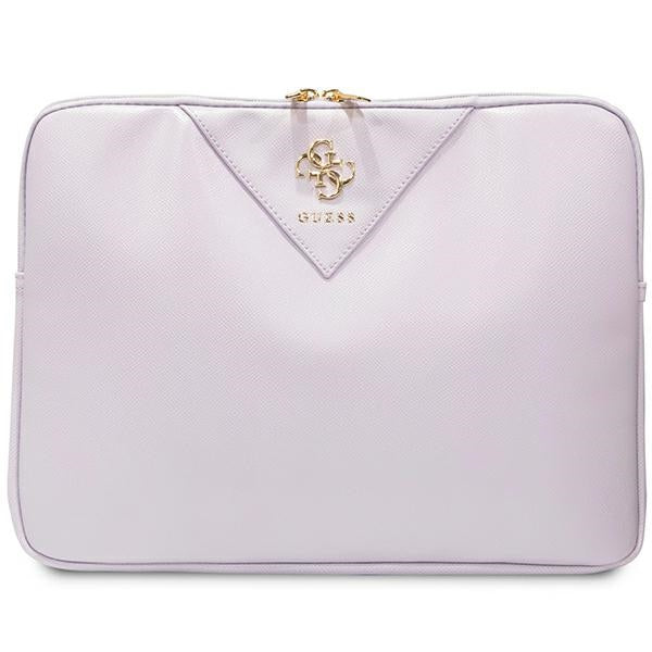 Guess Triangle 4G dėklas 14" nešiojamajam kompiuteriui - violetinis -- Laptop Bags