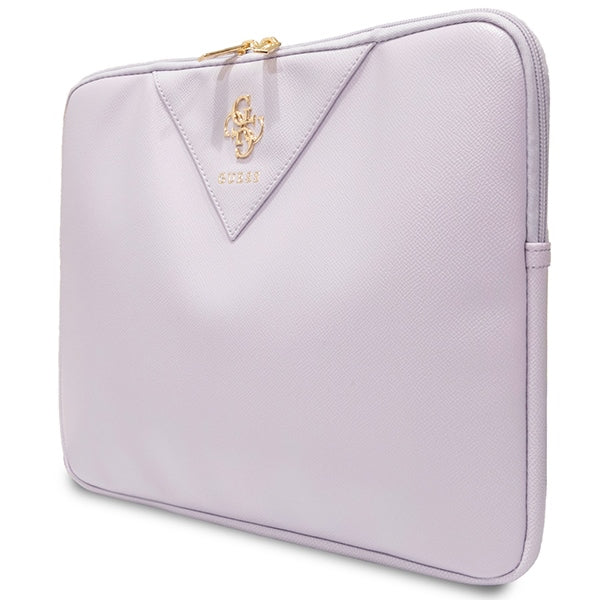 Guess Triangle 4G dėklas 14" nešiojamajam kompiuteriui - violetinis -- Laptop Bags