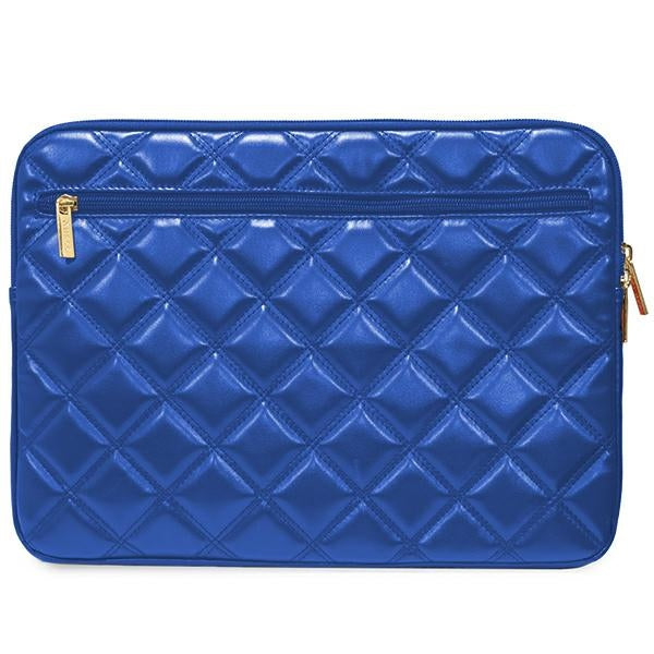 Guess 4G Quilted dėklas 14" nešiojamajam kompiuteriui - mėlynas -- Laptop Bags