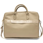 Guess Triangle 4G krepšys 16" nešiojamajam kompiuteriui - auksinis -- Laptop Bags