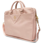 Guess Triangle 4G krepšys 16" nešiojamajam kompiuteriui – rožinis -- Laptop Bags