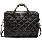 Guess 4G Quilted krepšys 16" nešiojamajam kompiuteriui – juodas -- Laptop Bags