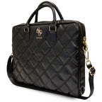 Guess 4G Quilted krepšys 16" nešiojamajam kompiuteriui – juodas -- Laptop Bags