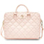 Guess Quilted 4G krepšys 16" nešiojamajam kompiuteriui – rožinis -- Laptop Bags