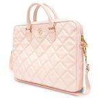Guess Quilted 4G krepšys 16" nešiojamajam kompiuteriui – rožinis -- Laptop Bags