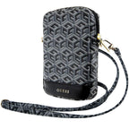 Guess Zip GCube Bottom Stripe telefono krepšys - juodas -- Uncategorized