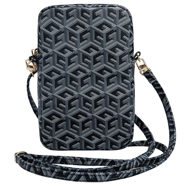 Guess Zip GCube Bottom Stripe telefono krepšys - juodas -- Uncategorized