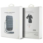 Guess Zip GCube Bottom Stripe telefono krepšys - juodas -- Uncategorized