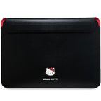Hello Kitty PU Metal Logo dėklas 14" nešiojamajam kompiuteriui - juodas -- Laptop Bags