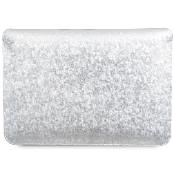 Hello Kitty PU Metal Logo dėklas 14" nešiojamajam kompiuteriui - sidabrinis -- Laptop Bags