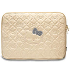 Hello Kitty Zip PU Quilted Bows dėklas 14" nešiojamajam kompiuteriui - auksinis -- Laptop Bags